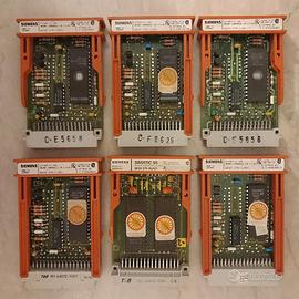 N°6 memorie Eprom 16KB per PLC Siemens S5