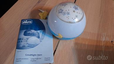 luce notturna e proiettore chicco goodnight stars