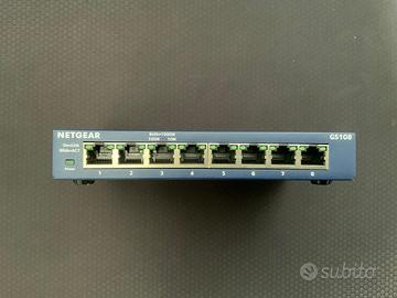 Switch Ethernet Netgear ProSafe GS108