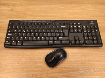 Tastiera e Mouse wireless 
