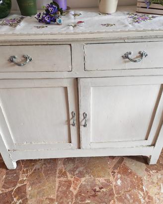 Credenza vintage legno massello stile provenzale