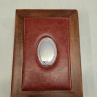 Agenda con cornice in legno