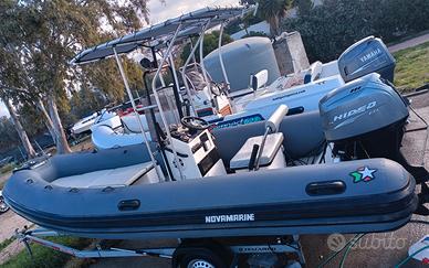 Gommone Novamarine RH520 Hidea 40SK carrello 750