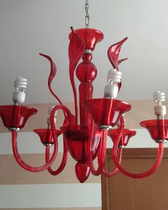 Lampadario stile veneziano