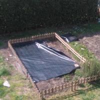 staccionata - recinto - bordura  giardino e orto