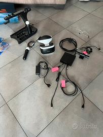 Sony Play Station Vr + Move Twin pack per PS4