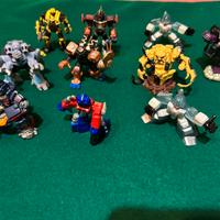 HASBRO TRANSFORMERS ROBOT HEROES LOTTO 10 pz