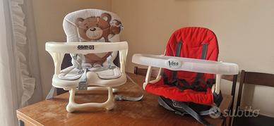 Seggiolino rialzo sedia pieghevole Cam per pappa