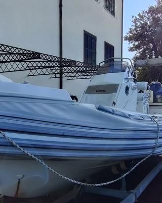 Gommone a chiglia rigida Lomac 710 IN 2012 Lunghez