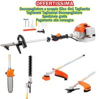 😱130 euro😱Decespugliatore a scoppio 52cc 4in1 Ta