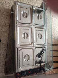 vetrina calda bagnomaria 