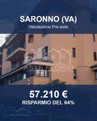 Immobile in asta di 92 m² a Saronno