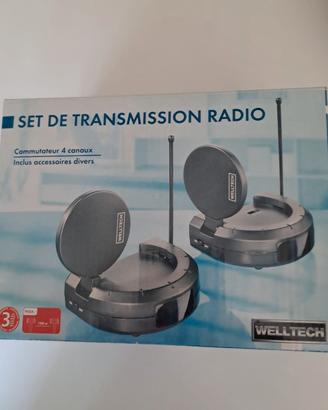 Trasmettitore Video Wireless WELLTECH - Set 2 pezz