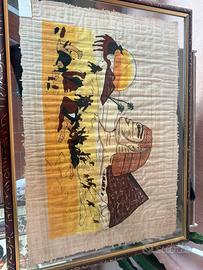 Quadro Egizio papiro