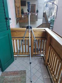 Manfrotto Pro Tripod art. 190 CL + Testa art. 222