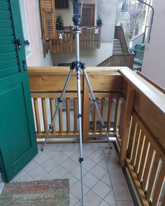 Manfrotto Pro Tripod art. 190 CL + Testa art. 222