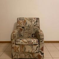 Poltrona con fodera