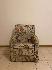 Poltrona con fodera