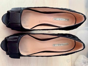 Scarpe donna con platò
