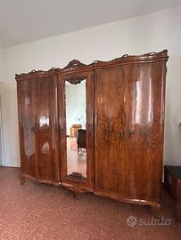 Elegante camera da letto completa vintage anni 50