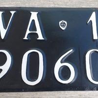 Targa metall. anni '40 Mutilati di Guerra Invalidi