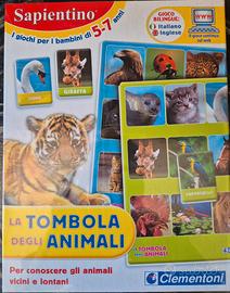 Gioco Clementoni La Tombola degli Animali, nuovo
