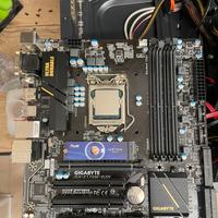 Gigabyte GA-Z170M-D3H+Intel i5-6500+ Dissipatore