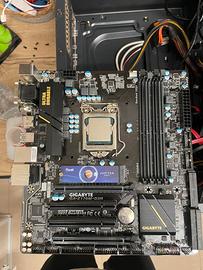 Gigabyte GA-Z170M-D3H+Intel i5-6500+ Dissipatore