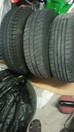 n.3 ruote quattro fori mis 165/65 r14