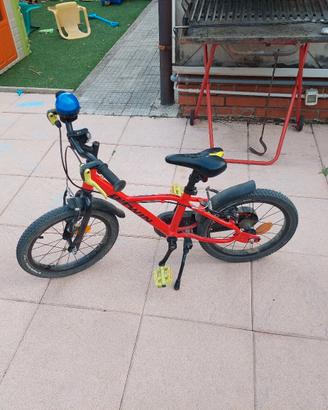 bicicletta 16 pollici bambino bambina