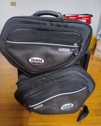 borse laterali da viaggio per moto
