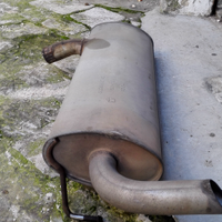 Finale scarico jeep Wrangler rubicon cc 2800