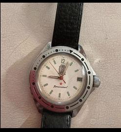 orologio vostok komandirskie kgb  calibro 2414A