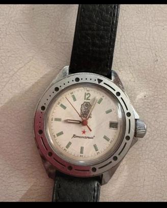 orologio vostok komandirskie kgb  calibro 2414A