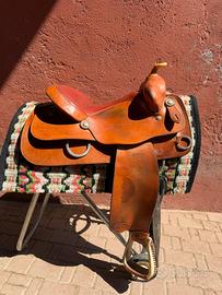 Sella western Cleburne da reining