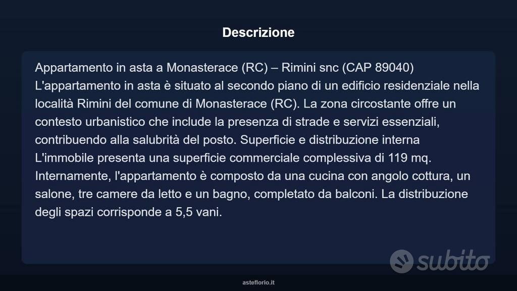 Appartamento – Monasterace, Reggio Calabria - Vista 3