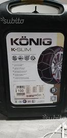 Catena da neve konig 100 ck7 7mm 103 cb7 102 cd9