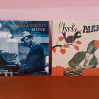 Lotto 2 Vinili LP Thelonious Monk - Charlie Parker