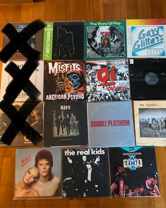 Vinili Glam Rock New Wave Indie Punk