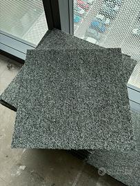 Moquette 50x50 grigio mélange 10 mq 5 euro