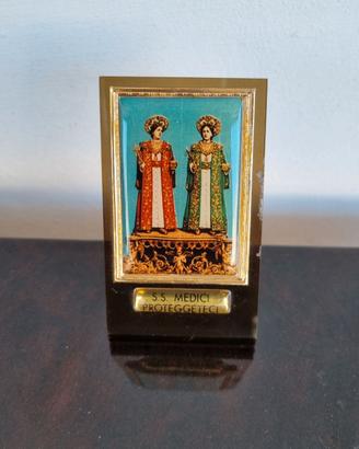 Quadretto Sacro Santi Medici Cosma e Damiano
