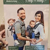 Regolo Baby Monkey Marsupio ergonomico porta bebè