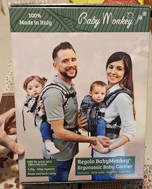 Regolo Baby Monkey Marsupio ergonomico porta bebè