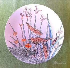 Piatto decorativo di arte orientale