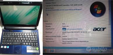 Lotto 6 portatili/netbook