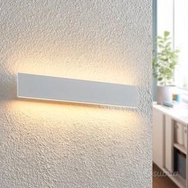 2 Lindby Ignazia Applique a LED, 47 cm, bianco