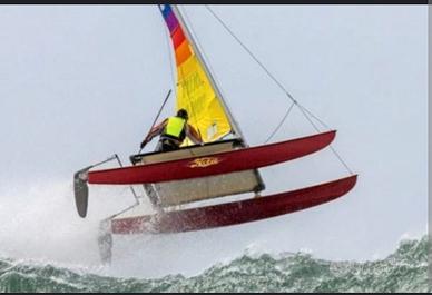 Quattro scafi hobie cat 16