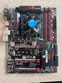 Gigabyte Z170 con processore i7 6th
