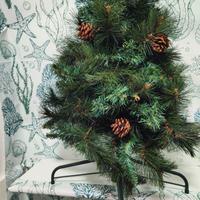 albero di natale con base 