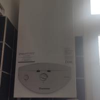 Caldaia a gas Turbo con accensione elettrica.